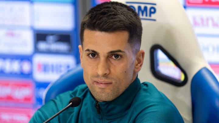 João Cancelo has returned to Barcelona 18 months after he left.