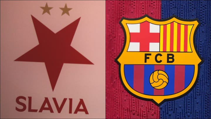 Barcelona will face Slavia Prague for the first time since 2019. 