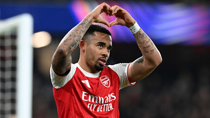 Gabriel Jesus was back in form for Arsenal.