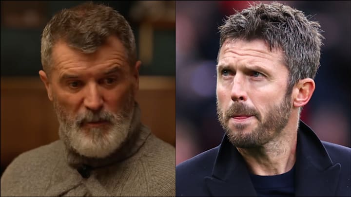 Roy Keane (left) has been outspoken on the topic of Michael Carrick.