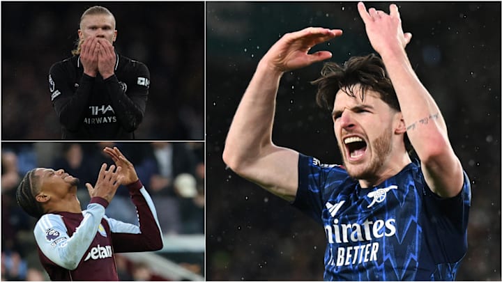 Declan Rice (right) had plenty more to celebrate than Erling Haaland or Leon Bailey. Declan Rice (right) had plenty more to celebrate than Erling Haaland or Leon Bailey.