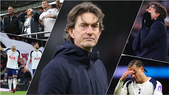 Thomas Frank’s miserable Tottenham tenure has come to an end.