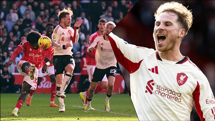 Alexis Mac Allister went through the full range of emotions on Sunday afternoon. Alexis Mac Allister went through the full range of emotions on Sunday afternoon.