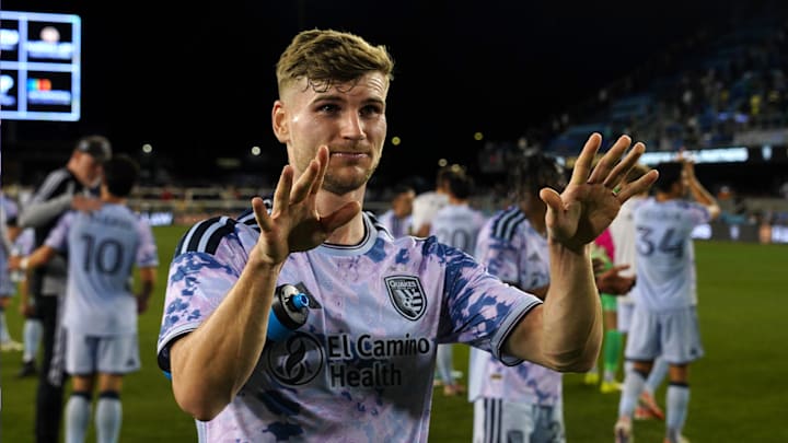 Timo Werner Makes His Mark in MLS Debut Despite 'Still Learning Names' at San Jose Earthquakes