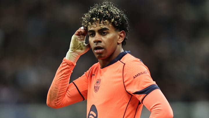 Lamine Yamal is normally a fixture of Barcelona’s starting XI whenever he’s fit. Lamine Yamal is normally a fixture of Barcelona’s starting XI whenever he’s fit.