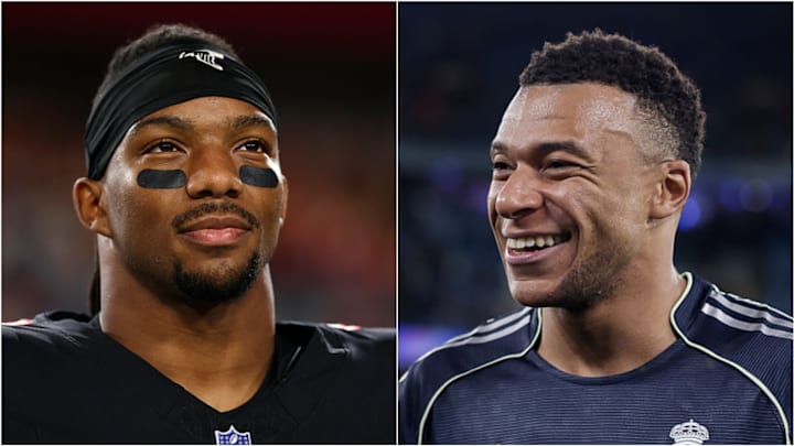 สองซูเปอร์สตาร์โลกพบกัน เมื่อบิจัน โรบินสัน จับมือกีลียัน เอ็มบัปเป ในงานพบปะสุดยิ่งใหญ่ที่ฝรั่งเศส