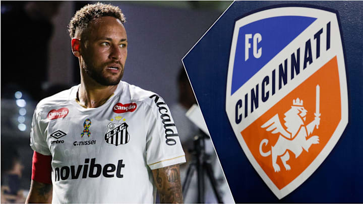 Neymar’s contract with boyhood club Santos ends this season.