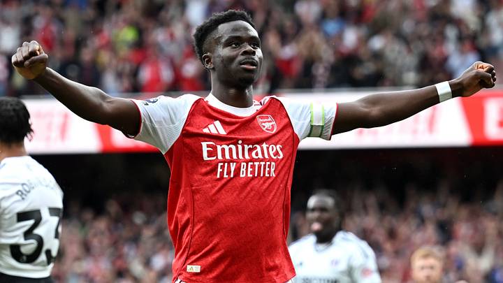 It was an impressive showing for Bukayo Saka.