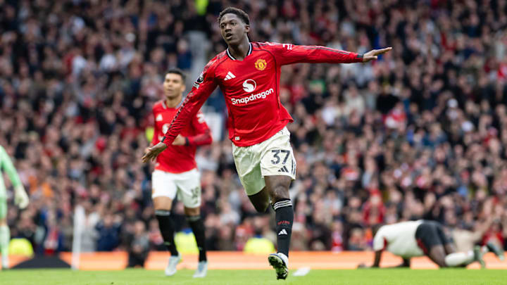 Kobbie Mainoo sent Man Utd soaring.