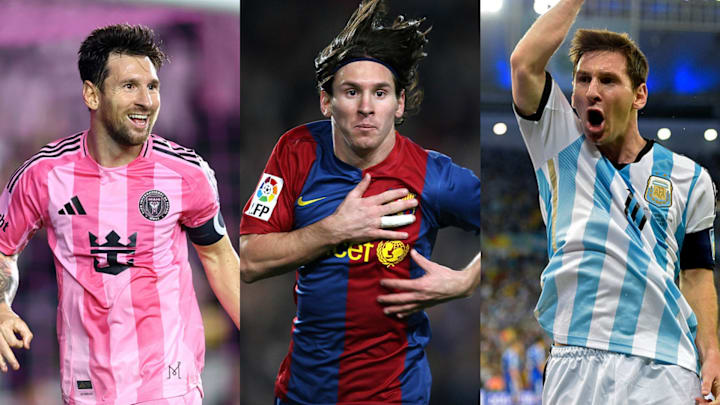 Lionel Messi puts on a show no matter what color shirt he’s wearing.