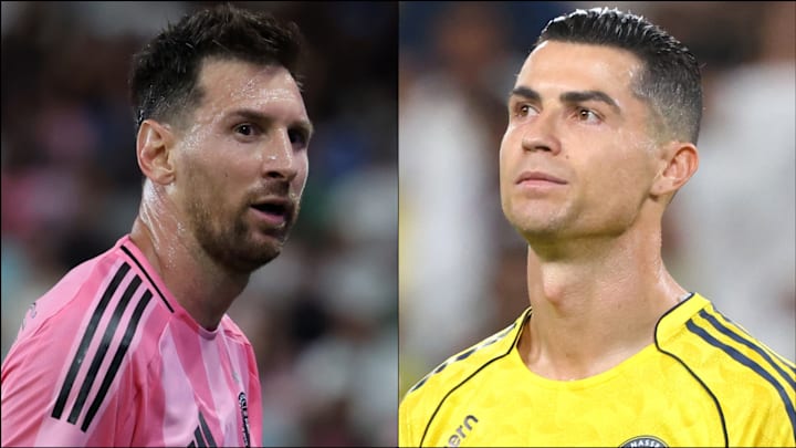 Lionel Messi (left) and Cristiano Ronaldo are widely considered to be the two best players of their generation.