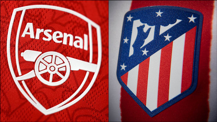 Arsenal host Atlético Madrid in a decisive tie.