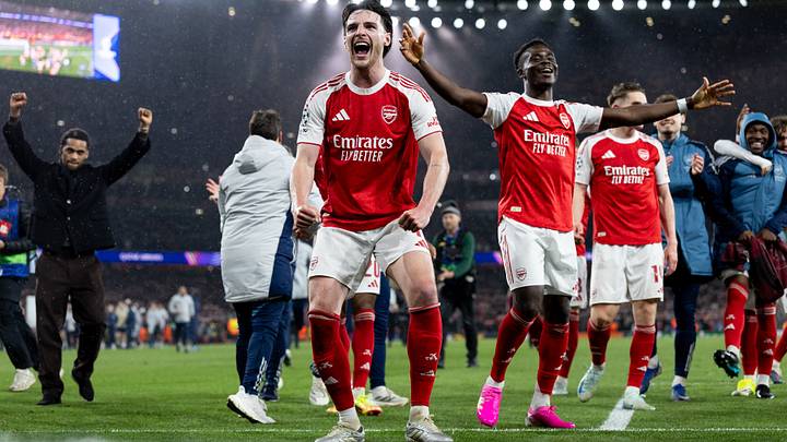 Arsenal are heading for their second-ever Champions League final.