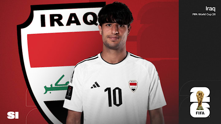 Iraq is back on the grand World Cup stage. Iraq is back on the grand World Cup stage.