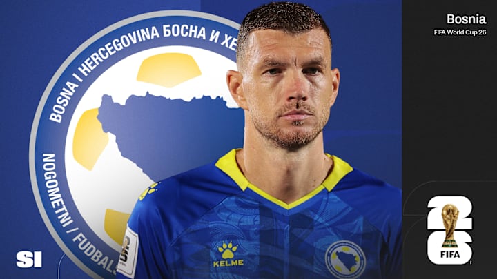Edin Džeko’s Bosnia and Herzegovina caused a stir in the playoffs. Edin Džeko’s Bosnia and Herzegovina caused a stir in the playoffs.