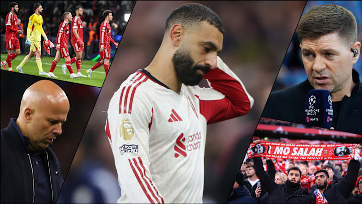Mohamed Salah (center) has once again set Liverpool alight with some outspoken comments.