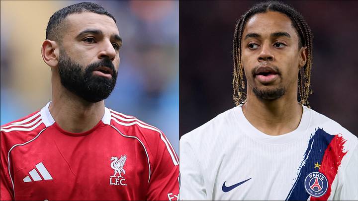 Mohamed Salah (left) and Bradley Barcola (right) headline the gossip.