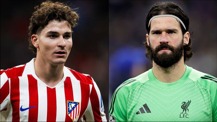 Julián Alvarez (left) and Alisson (right) headline the gossip.
