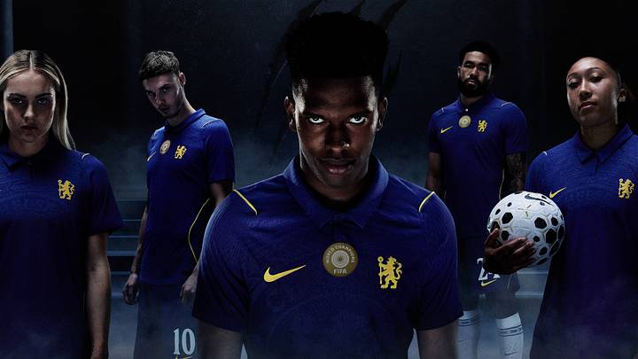 Chelsea went with an intense photoshoot for their kit reveal. Chelsea went with an intense photoshoot for their kit reveal.