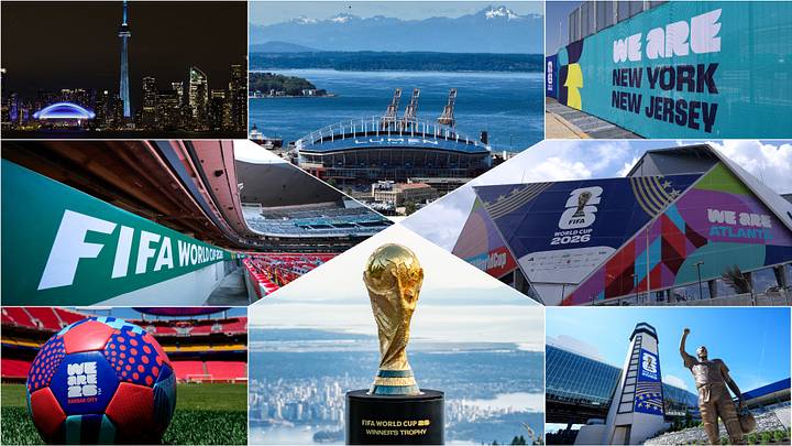 16 cities across North America will host matches as part of the 2026 World Cup. 