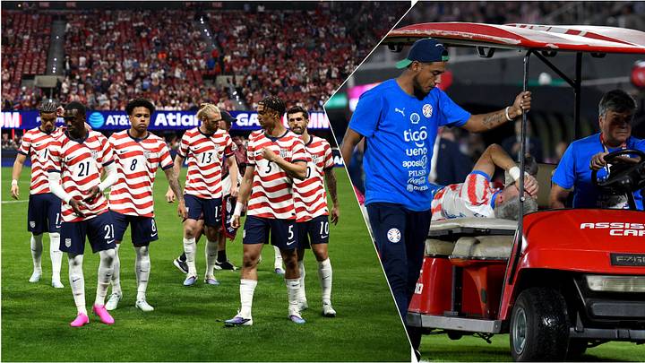 The USMNT may not line up against Paraguay’s Juulo Enciso (right) in the World Cup opener. The USMNT may not line up against Paraguay’s Juulo Enciso (right) in the World Cup opener.