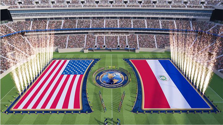 เพลงชาติฟุตบอลโลก USMNT และปารากวัย