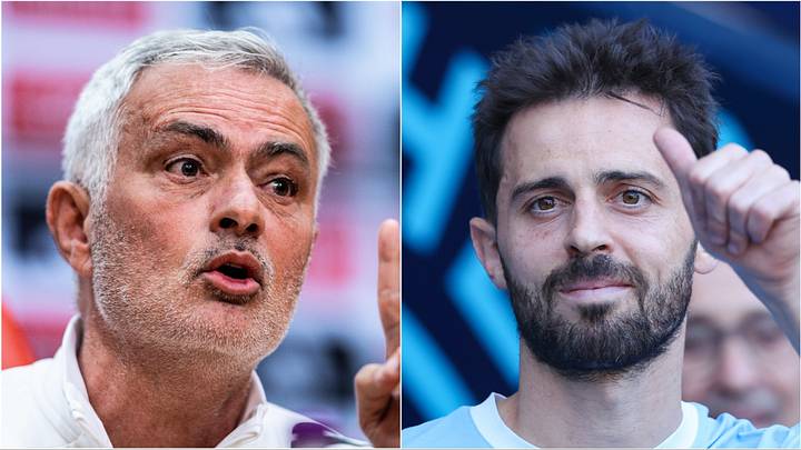 Jose Mourinho will welcome the class of his fellow countryman Bernardo Silva. Jose Mourinho will welcome the class of his fellow countryman Bernardo Silva.