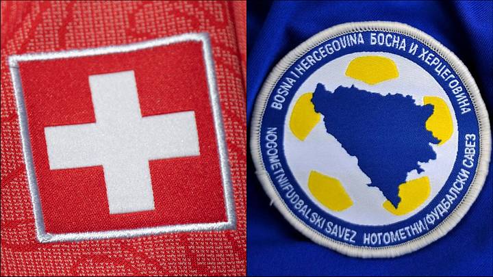 Switzerland faces Bosnia & Herzegovina. Switzerland faces Bosnia & Herzegovina.