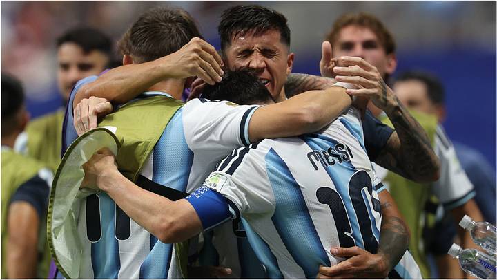 Argentina came back in some style. Argentina came back in some style.