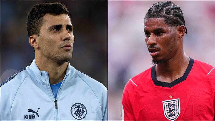 Rodri (left) and Marcus Rashford (right) headline the gossip. Rodri (left) and Marcus Rashford (right) headline the gossip.