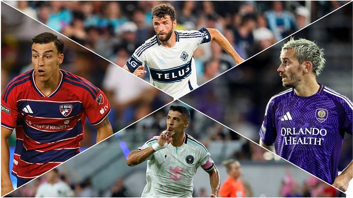 Petar Musa, Thomas Müller, Luis Suárez and Antoine Griezmann look to lead their teams to wins this weekend. Petar Musa, Thomas Müller, Luis Suárez and Antoine Griezmann look to lead their teams to wins this weekend.