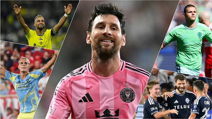 Lionel Messi (center) was the star of the weekend in MLS action. 