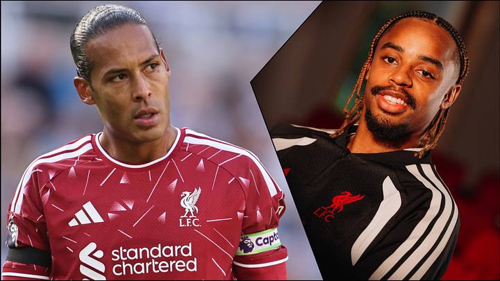 Virgil van Dijk (left) had some kind words for Bradley Barcola. Virgil van Dijk (left) had some kind words for Bradley Barcola.