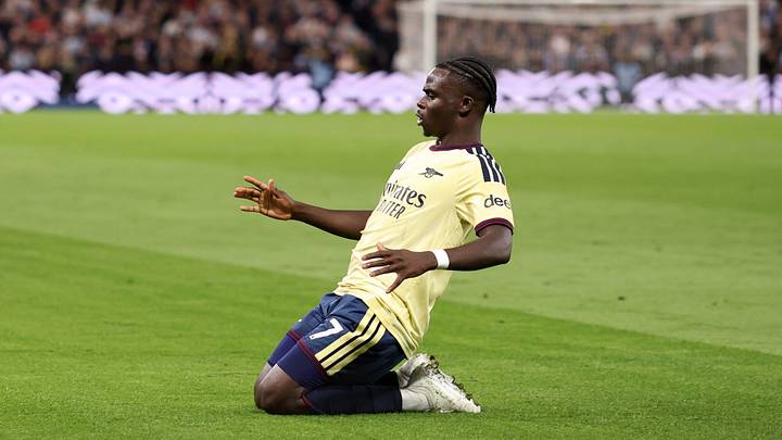 Bukayo Saka and Arsenal slid into another Premier League win. Bukayo Saka and Arsenal slid into another Premier League win.