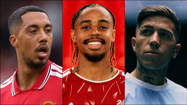 Youri Tielemans (left), Bradley Barcola (center) and Enzo Fernández all moved this summer.