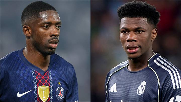 Ousmane Dembélé (left) and Aurélien Tchouaméni (right) headline the gossip.
