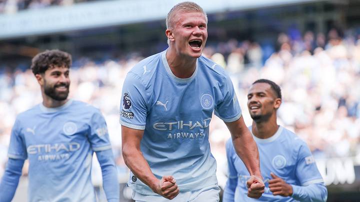 Erling Haaland scored yet again for Manchester City.