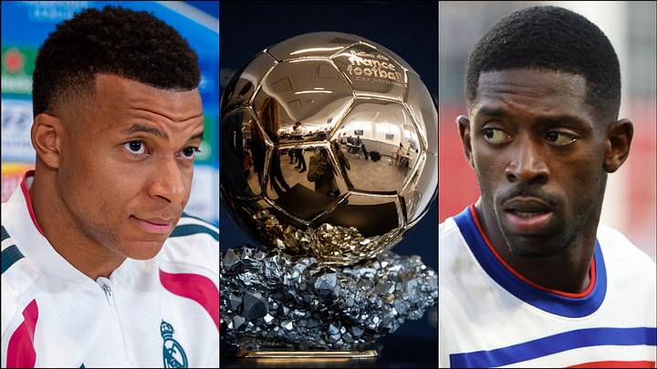 Kylian Mbappé (left) and Ousmane Dembélé (right) are both arguing over the Ballon d’Or. Kylian Mbappé (left) and Ousmane Dembélé (right) are both arguing over the Ballon d’Or.