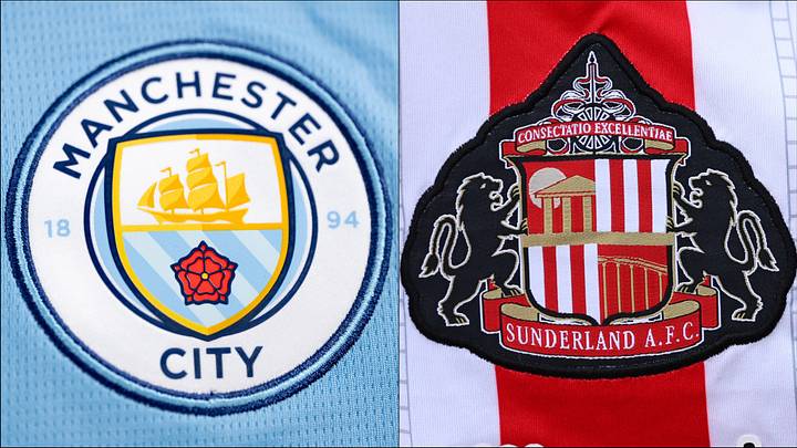 Man City play host to Sunderland. Man City play host to Sunderland.