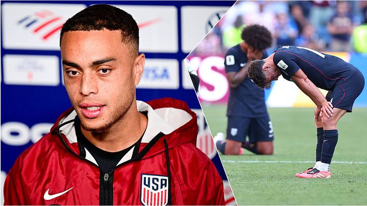 Sergiño Dest relived the round of 16. Sergiño Dest relived the round of 16.