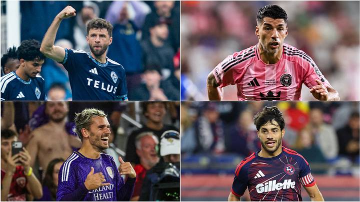 Thomas Müller, Luis Suárez, Antoine Griezmann and Carles Gill will lead their teams as MLS deals with the international break. Thomas Müller, Luis Suárez, Antoine Griezmann and Carles Gill will lead their teams as MLS deals with the international break.