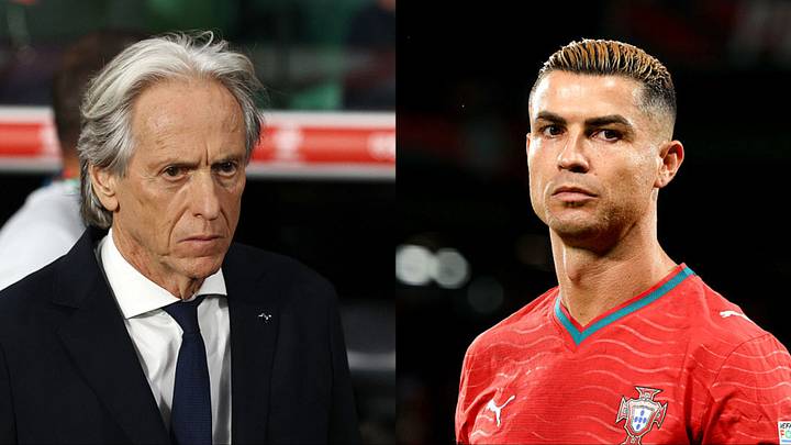 Jorge Jesus (left) and Cristiano Ronaldo are at odds. Jorge Jesus (left) and Cristiano Ronaldo are at odds.