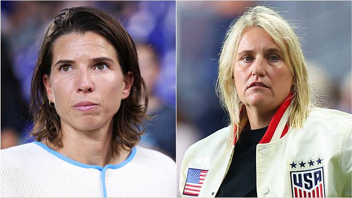 Tobin Heath held nothing back. Tobin Heath held nothing back.