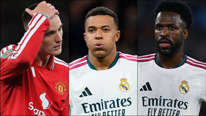 Benjamin Šeško (left), Kylian Mbappé (center) and Vinícius Júnior headline the gossip. Benjamin Šeško (left), Kylian Mbappé (center) and Vinícius Júnior headline the gossip.
