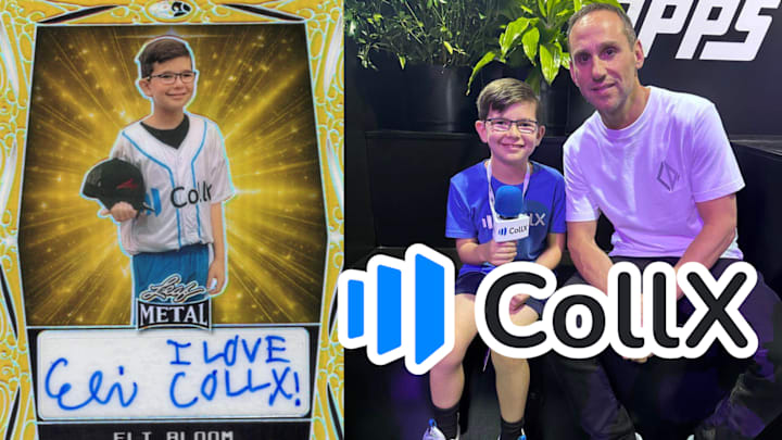 Eli Bloom 1/1 and with Michael Rubin at Fanatics Fest 