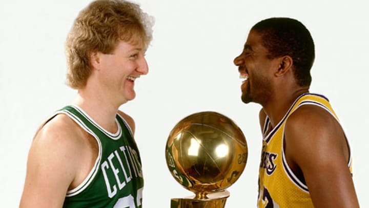 Larry Bird and Magic Johnson