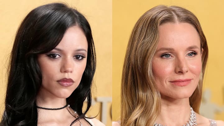 Jenna Ortega and Kristen Bell Jenna Ortega and Kristen Bell