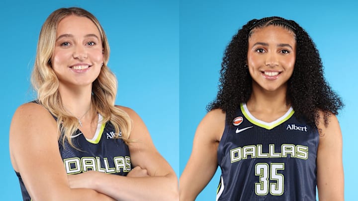 Paige Bueckers and Azzi Fudd