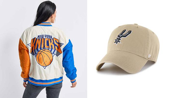 Knicks and Spurs gear Knicks and Spurs gear