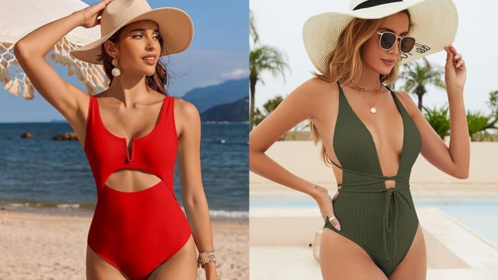 One-piece swimsuits